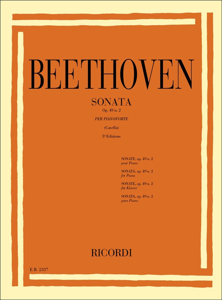 Sonata Op. 49 N. 2
